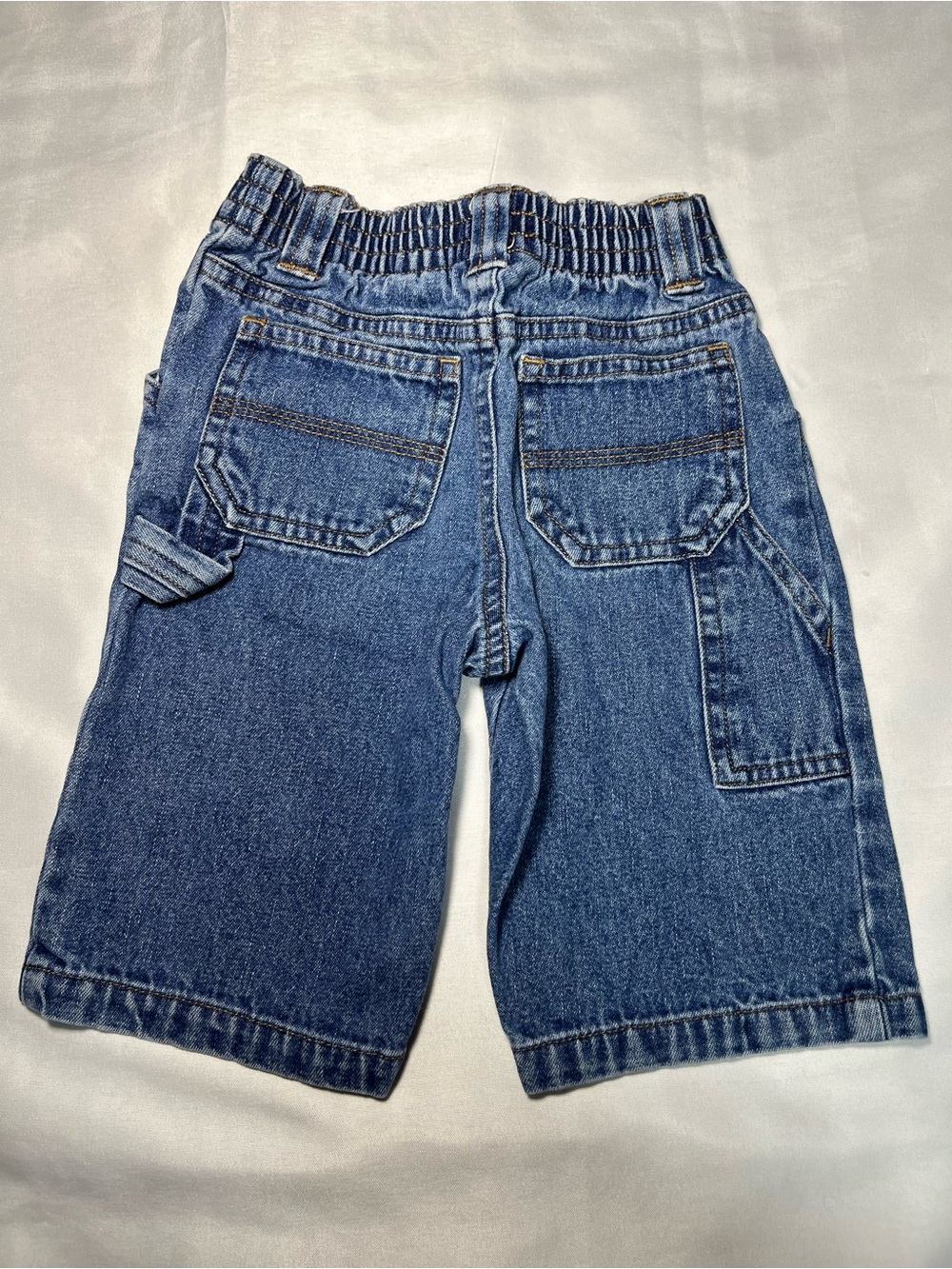 Vintage Cherokee Toddler Blue Carpenter Jeans 6 Months Denim 100% Cotton Baby